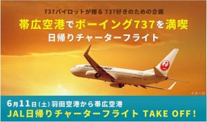 帯広空港 737チャーター