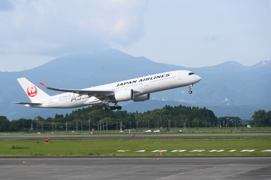 JAL（エアバスA350-900型機）