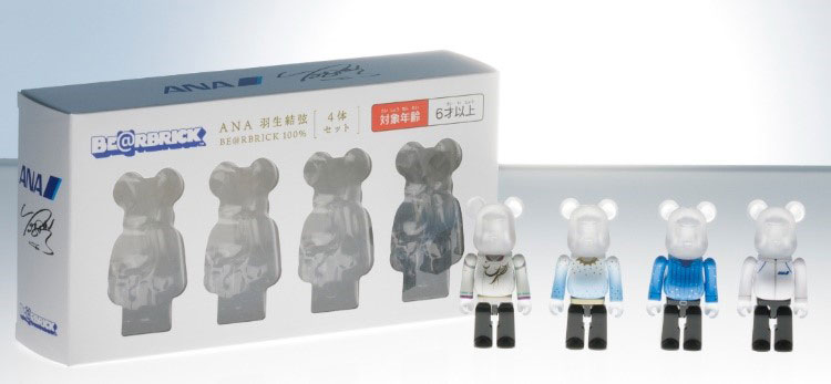 YUZU×BE＠RBRICK for ANA 100％ 羽生結弦 ベアブリック | www