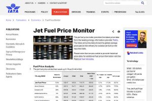 IATA Jet Fuel Price Monitor