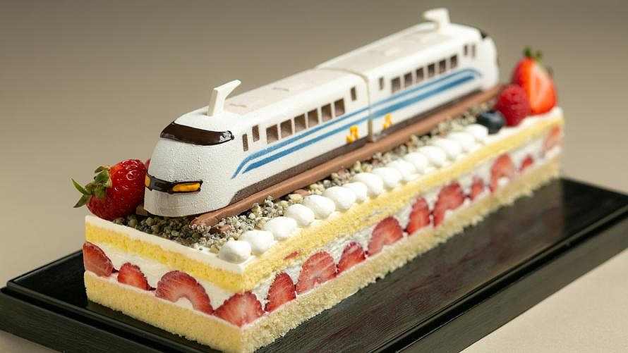 新横浜プリンス 300系新幹線のぞみトレインケーキ