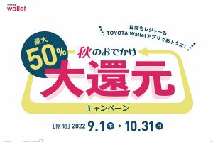 toyota wallet 還元