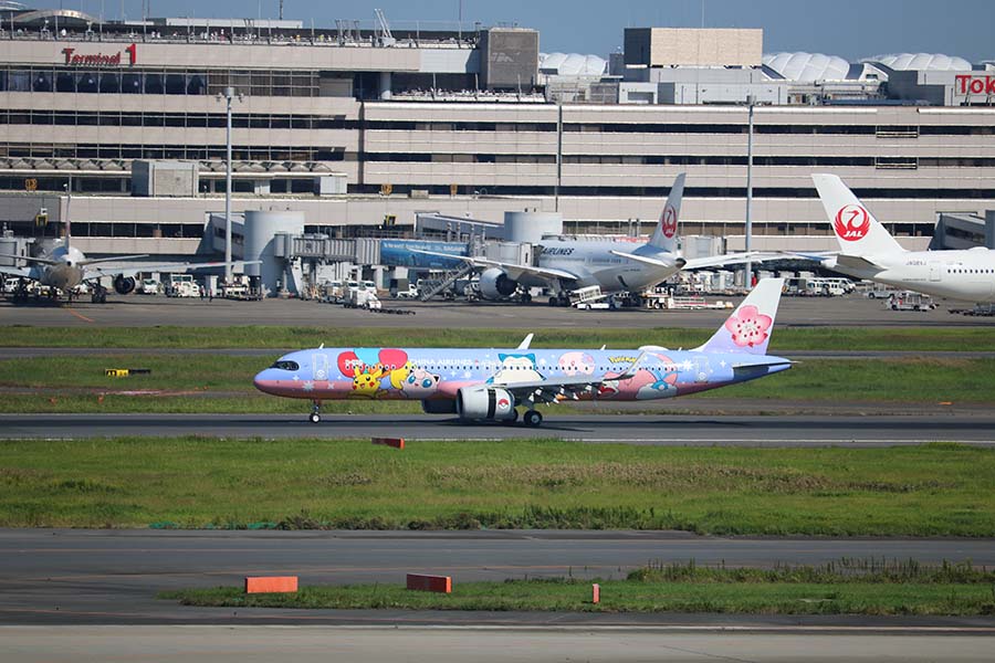 チャイナエアライン（エアバスA321neo／ピカチュウジェットCI）