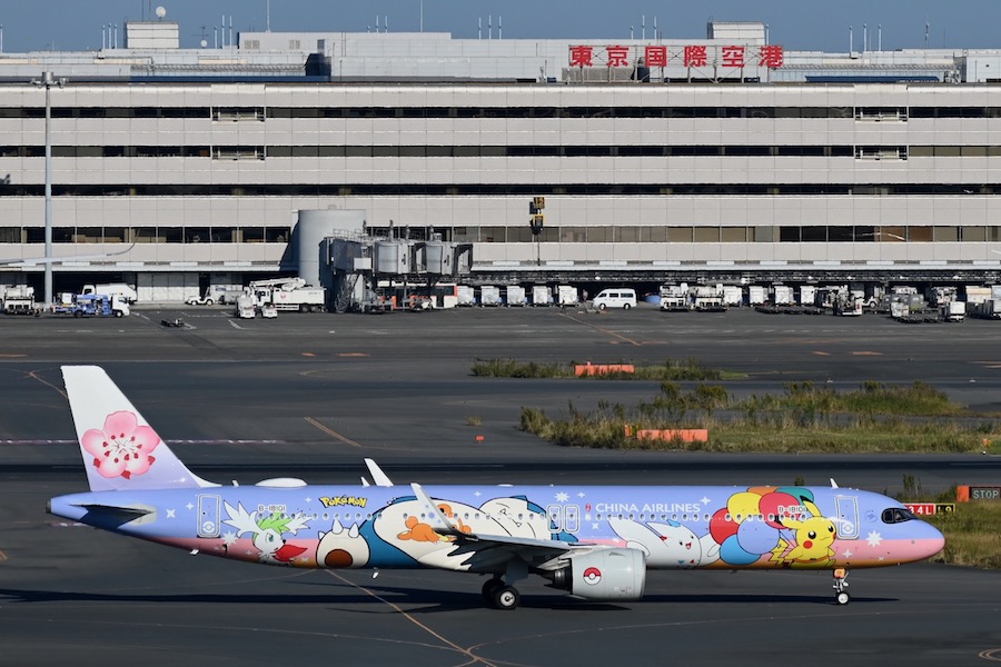 チャイナエアライン 中華航空 ピカチュウジェット CI B-18101