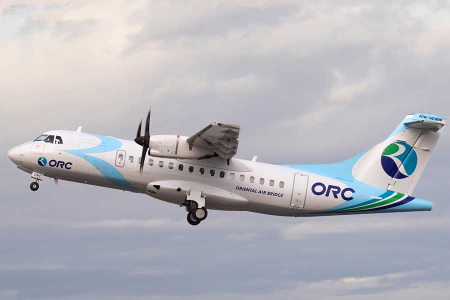 オリエンタルエアブリッジ（ATR42-600型機）