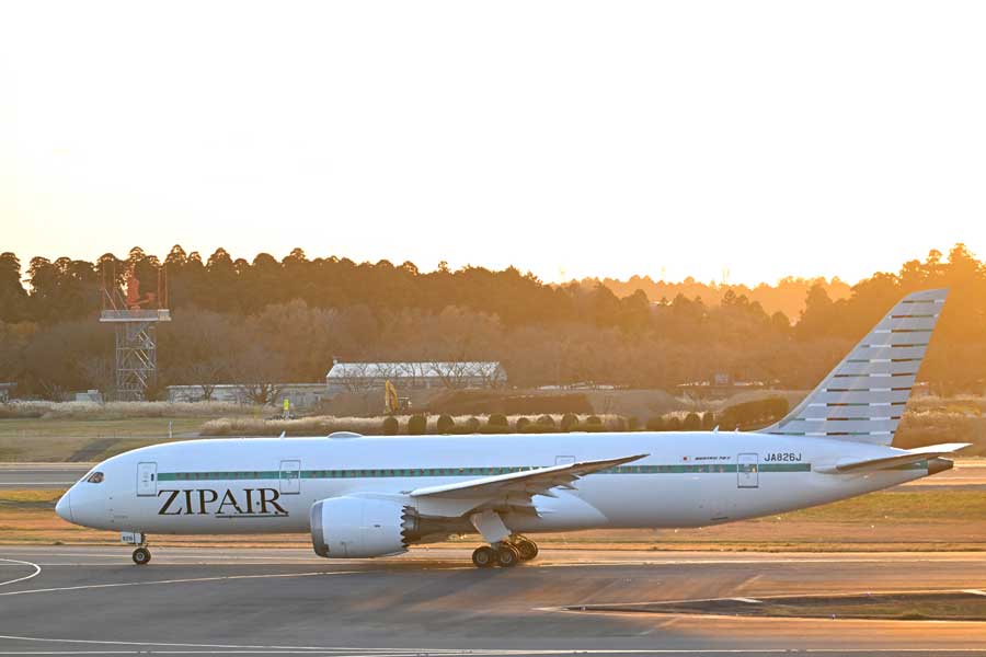 ZIPAIR Tokyo（ボーイング787-8型機）