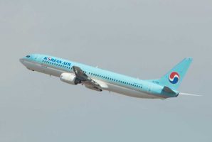 大韓航空（ボーイング737-800型機）