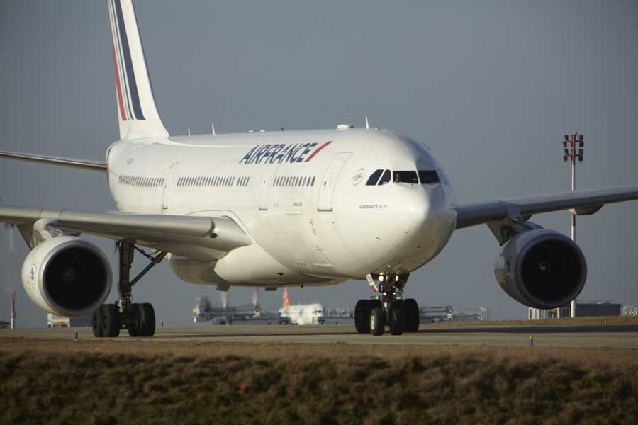 エールフランス航空（エアバスA330-300型機）