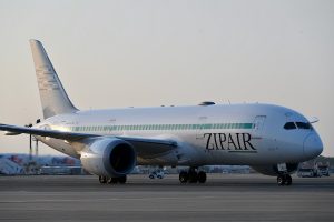 ZIPAIR Tokyo ZG/TZP JA824J