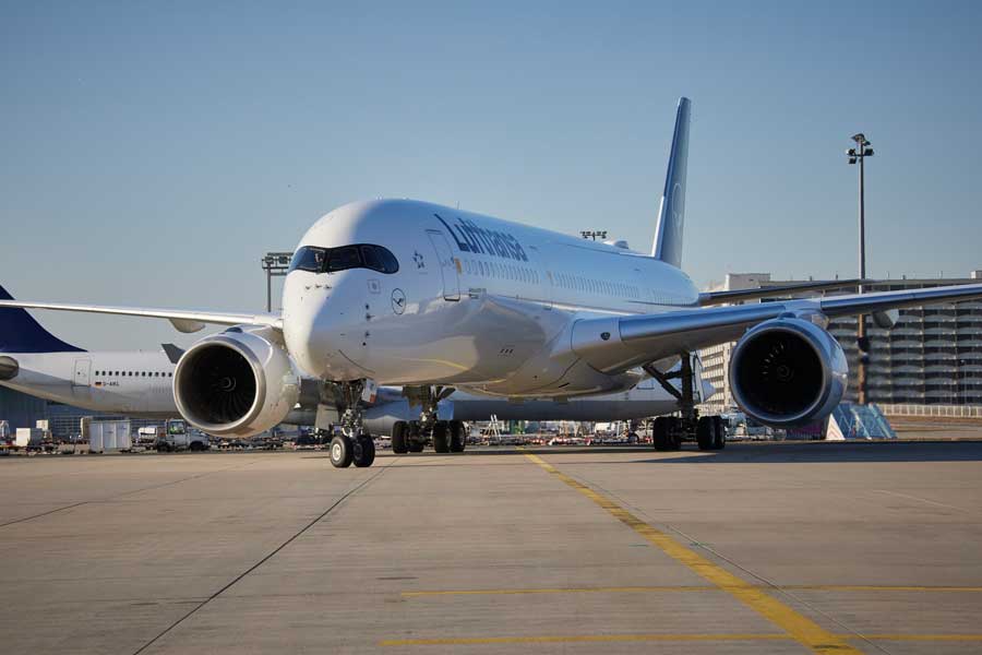 ルフトハンザ・ドイツ航空（エアバスA350-900型機）