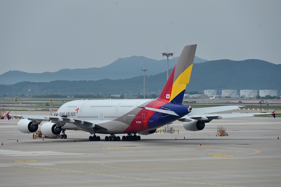 Asiana Airlines OZ A380 HL7641