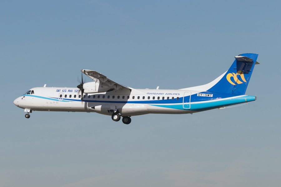 マンダリン航空（ATR72-600型機）
