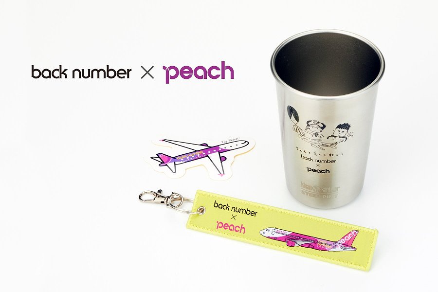 back number×Peachポップアップショップ