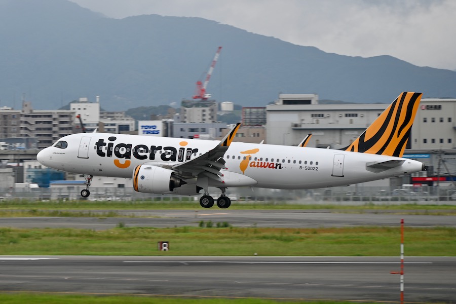 Tigerair Taiwan TW A320neo B-50022