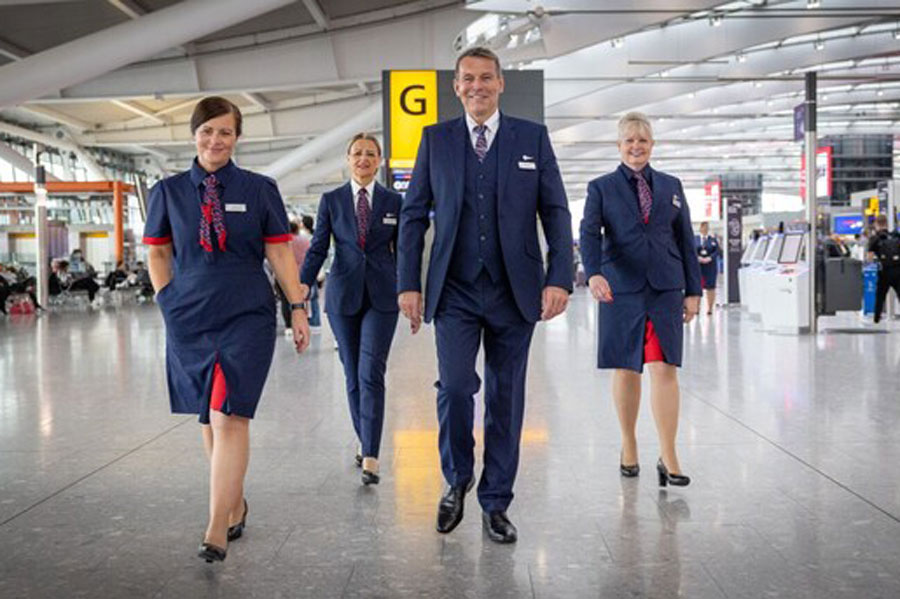 British Airways イギリス 航空 制服 レインコート ユニフォーム