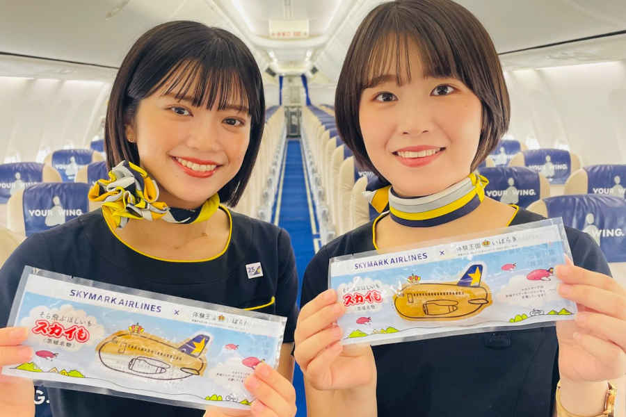 Skymark Airlines Resumes Sale of “Ibaraki’s Famous Sky-flying Hoshiimo” Starting October