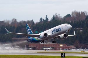 アラスカ航空（ボーイング737-8型機）