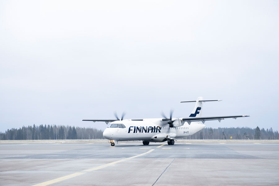 フィンエアー（ATR72-500型機）