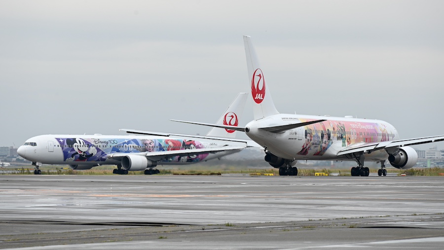 JAL Ends Operation of 'DREAM EXPRESS Disney100' in Celebration of