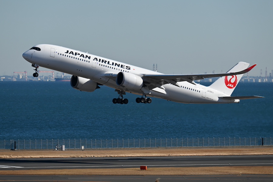 日本航空 JAL/JL エアバスA350-900 JA08XJ