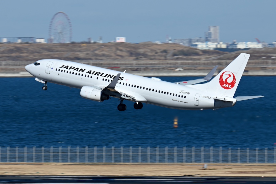 日本航空 JAL/JL ボーイング737-800 JA338J