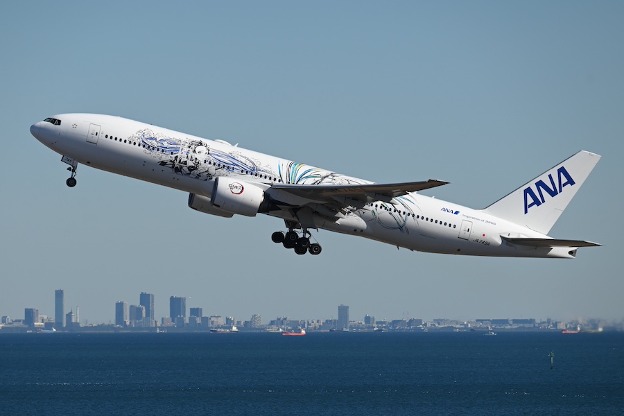 ANA 777-200ER 心一つに 2020 全日空 東京オリンピック Ph