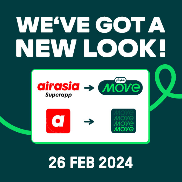 AirAsia Super App Refreshes to ‘AirAsia Move’