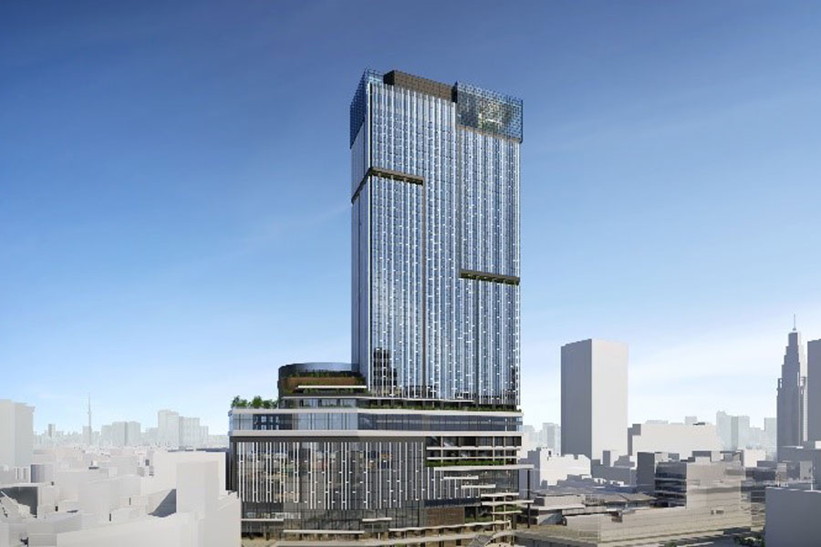 Odakyu Electric Railway and Others Begin Construction on Shinjuku West Entrance Area Development Project