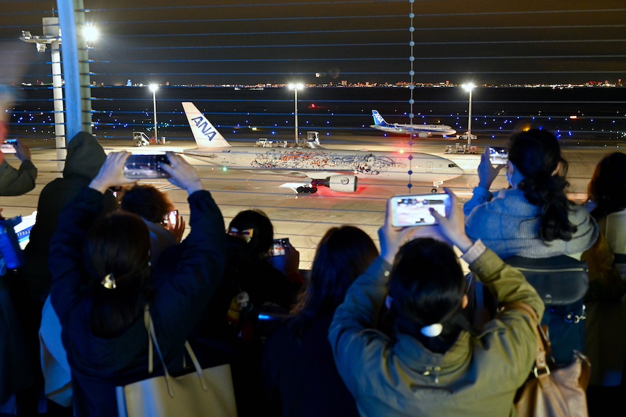 ANA 777-200ER 鬼滅の刃 じぇっと-参- 全日空 JA745A Ph｜模型