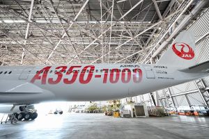 JAL（エアバスA350-1000型機）