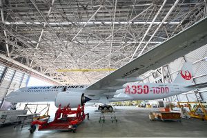 JAL（エアバスA350-1000型機）
