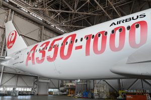 JAL（エアバスA350-1000型機）