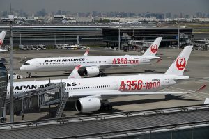 JAL（エアバスA350-1000型機）
