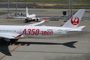 JAL（エアバスA350-1000型機）JA02WJ