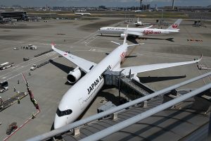JAL（エアバスA350-1000型機）