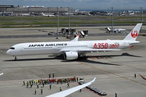 JAL（エアバスA350-1000型機）