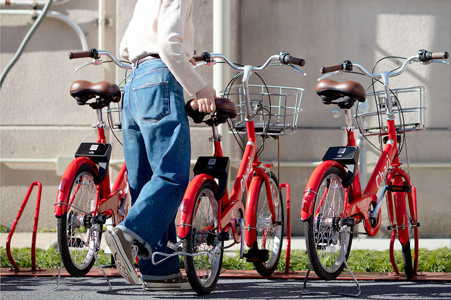 Fukuoka Airport Installs ‘Charichari’ Bike-sharing Port