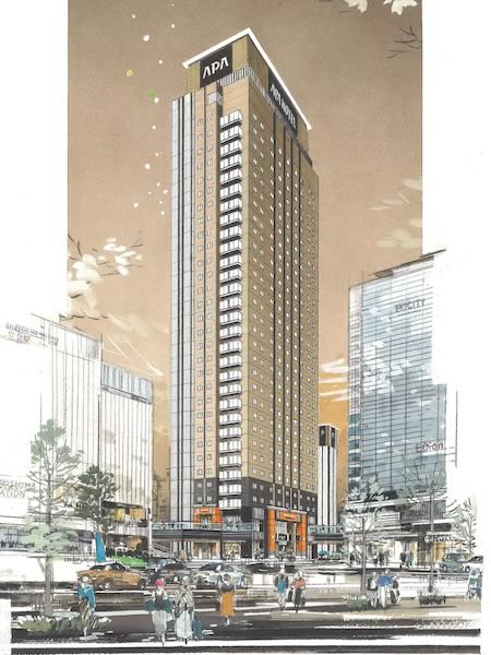 アパホテル＆リゾート〈広島駅前タワー〉