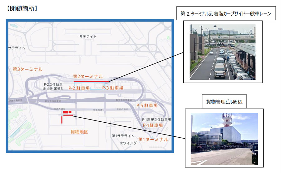 Narita International Airport Conducts Trial to Curb Nuisance Parking