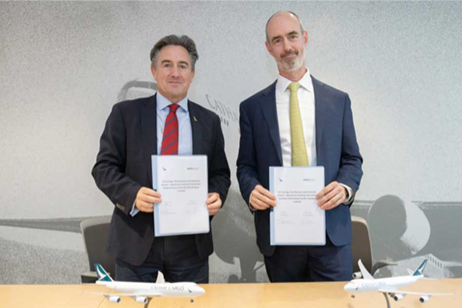 Cathay Cargo Signs Contract with Anchorage Cargo Terminal Operator Cathay Cargo Signs Contract with Anchorage Cargo Terminal Operator