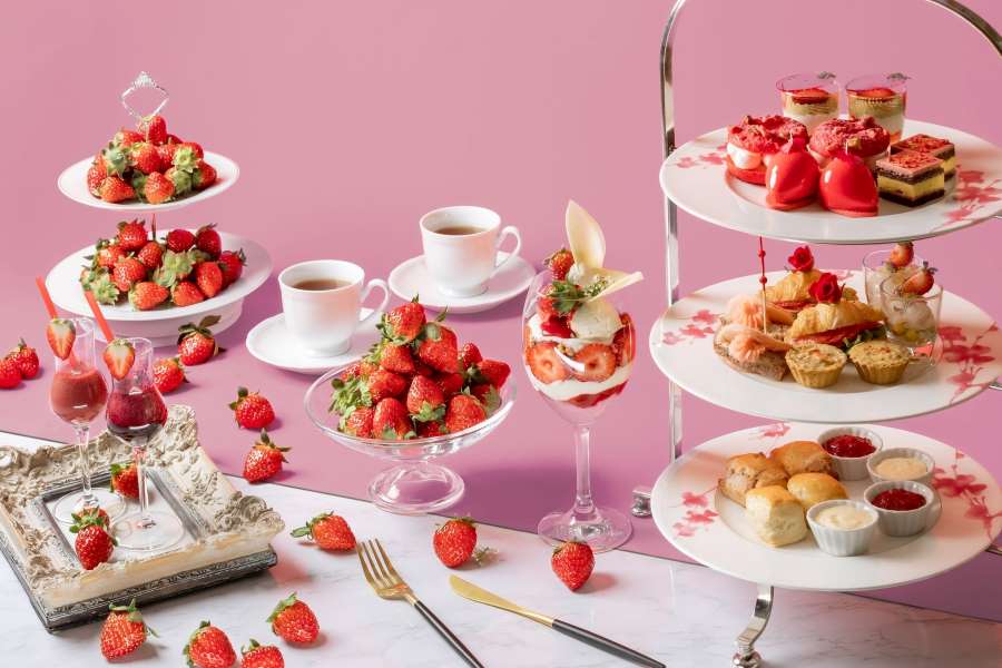 Grand Prince Hotel Osaka Bay Offers Strawberry Afternoon Tea ‘Strawberry Après-Midi’ from January 4 to May 6