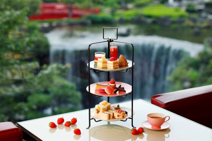 Hotel New Otani Tokyo Offers New Afternoon Tea Set ‘Strawberry & Amaou’ Until March 31, 2025