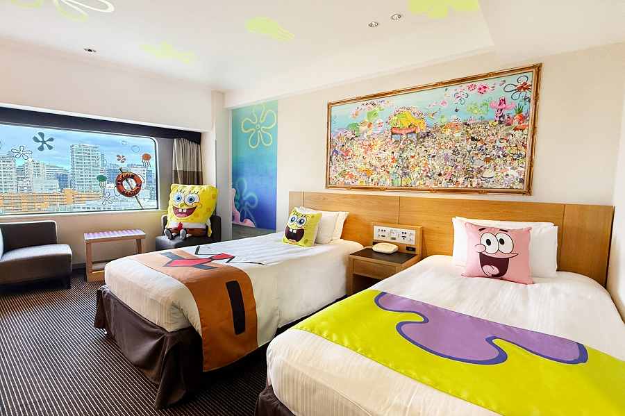 「スポンジ・ボブ」×ホテルニューオータニ（東京）コラボレーション宿泊プラン