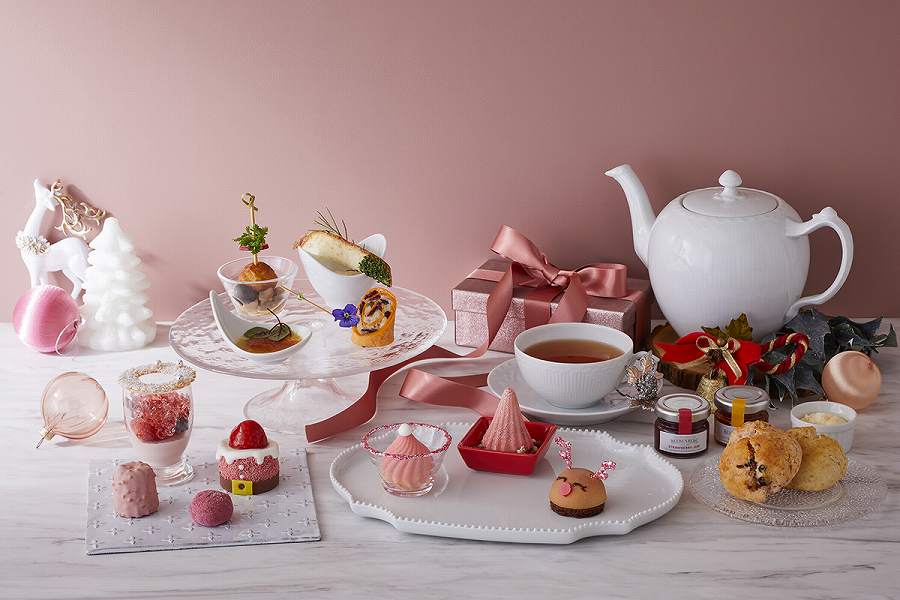 スイスホテル南海大阪、Festive Pink Afternoon Tea