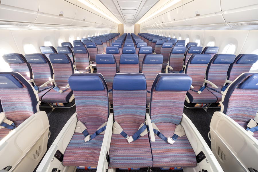 大韓航空（エアバスA350-900型機）