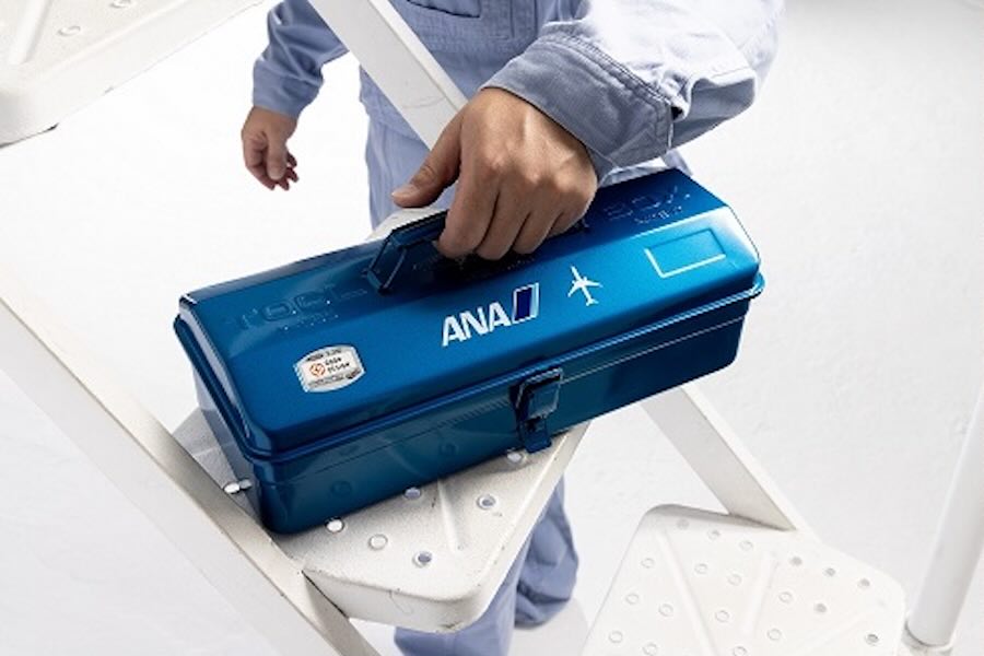 Amazon.co.jp: 見学者限定 ANA ツールボックス ブルーハンガー