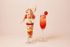 ホテルメトロポリタン 丸の内、いちごのパフェランチ