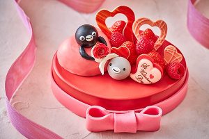 ホテルメトロポリタン、Suicaのペンギン バレンタインケーキ