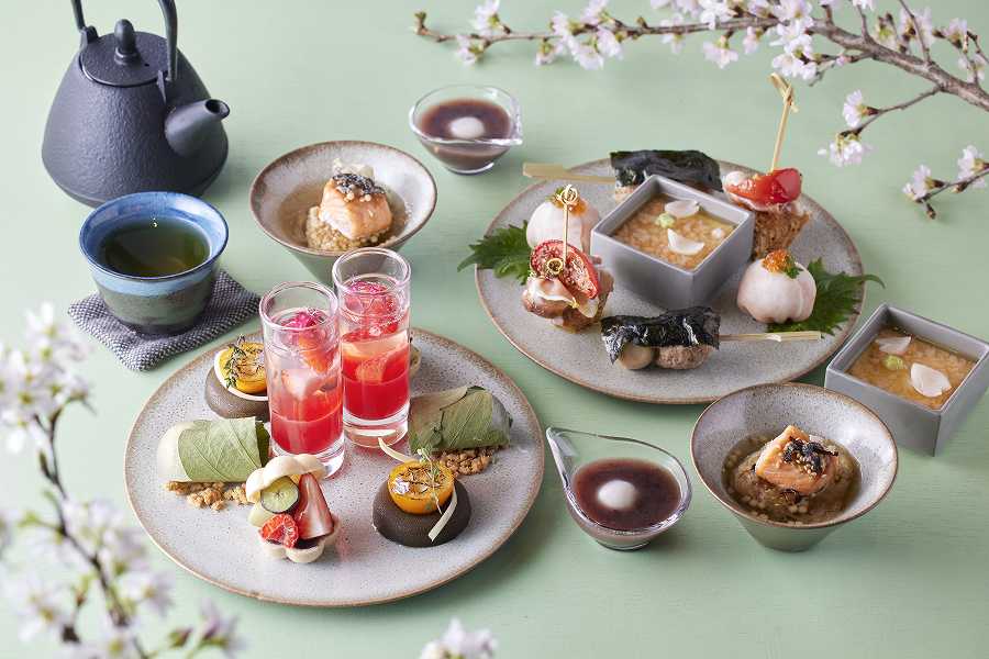 富士スピードウェイホテル、春のアフタヌーンティー：茶寮