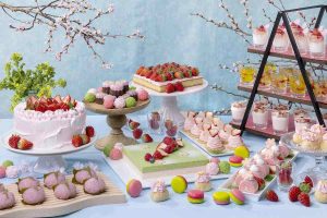 ANAクラウンプラザホテル広島、Spring Sweets Buffet 2025～Sakura × Strawberries～